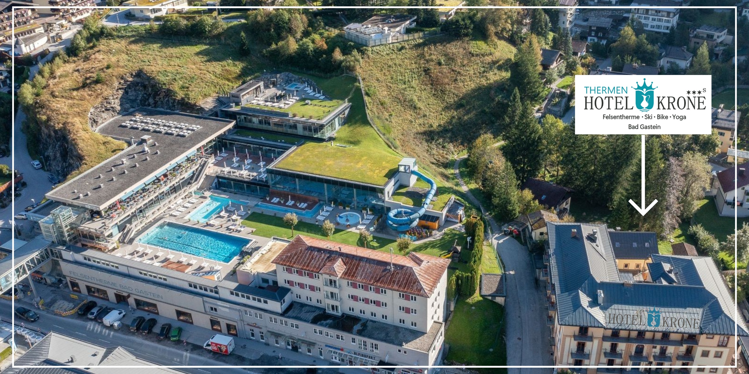 Hotel direkt an der Therme in Bad Gastein © Gerhard Michel