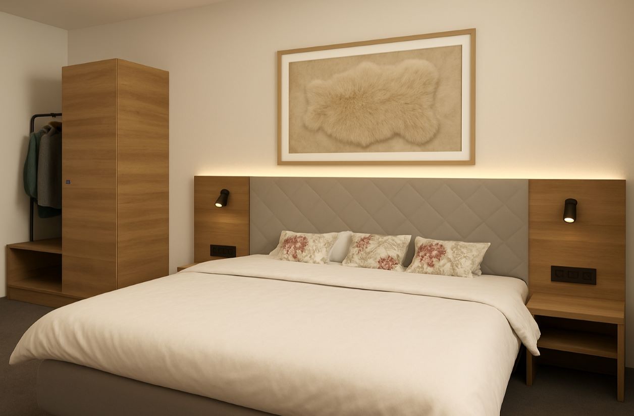 Moderne und geräumige Zimmer im Thermenhotel Krone in Bad Gastein